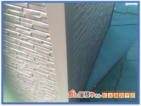 松本市レンガ張り煙突補修